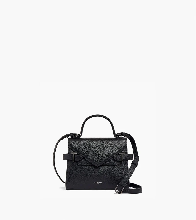 Petit modèle Emilie double rabat Le Tanneur Noir