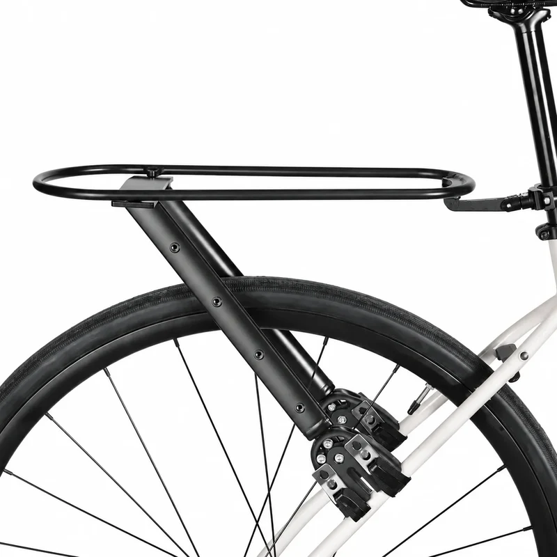 Porte-bagages vélo arrière universel bikepacking avec sacoche