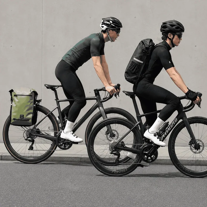 Sacoche vélo porte-bagages étanche sac à dos
