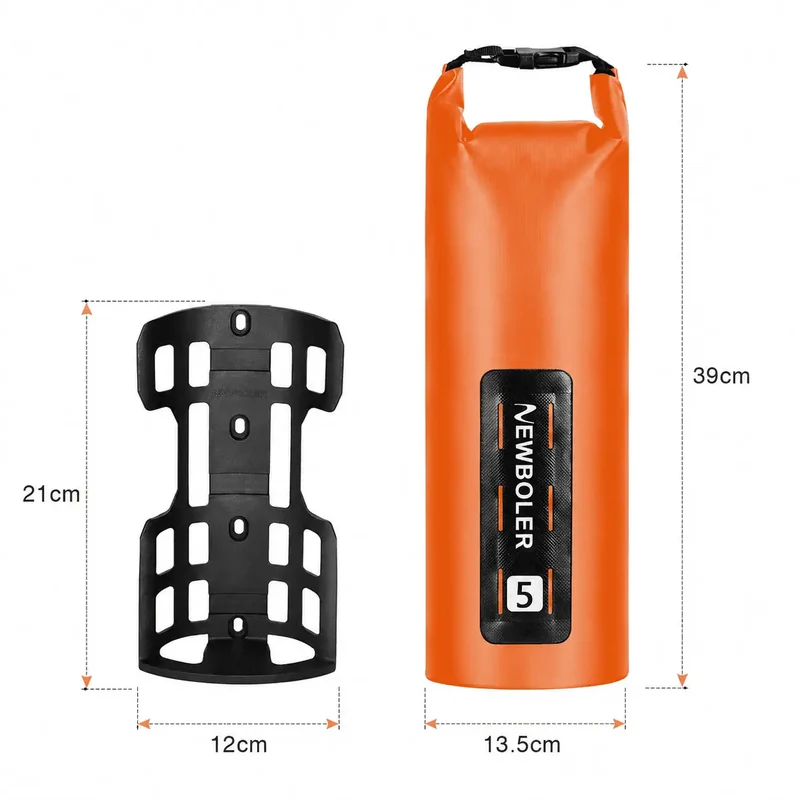 Sacoche fourche vélo 5L étanche