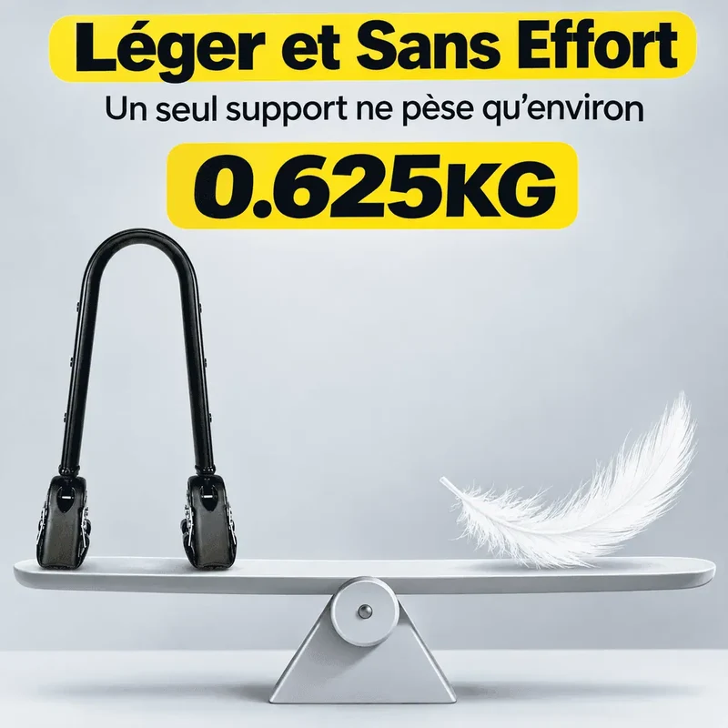 Porte-Bagage Vélo Universel Réglable Avant/Arrière Aluminium