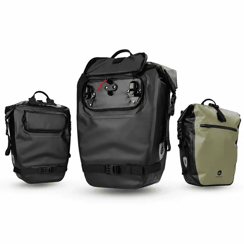 Sacoche vélo porte-bagages sac à dos étanche 27L