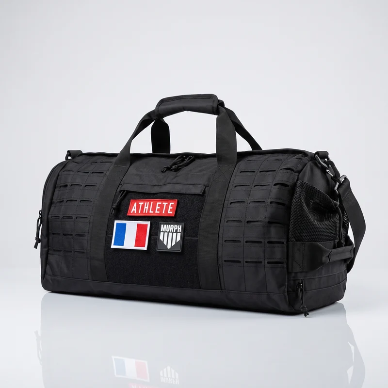 Sac Polochon Tactique 35L - Noir