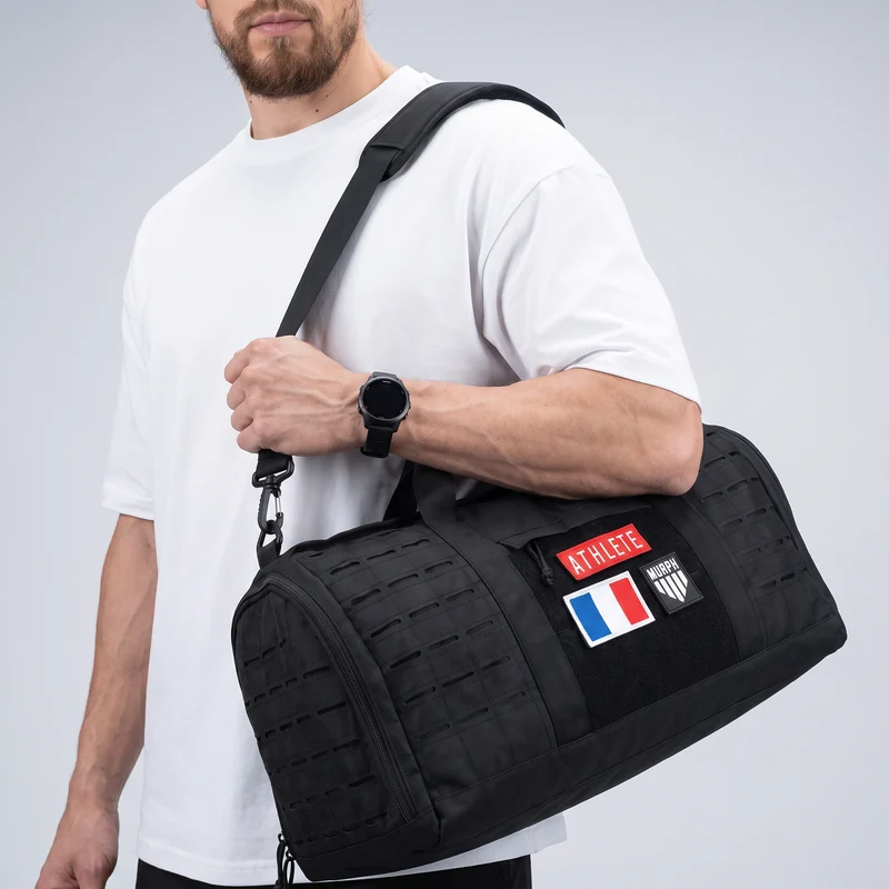 Sac Polochon Tactique 35L - Noir