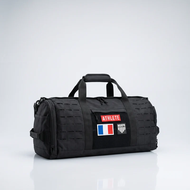 Sac Polochon Tactique 35L - Noir