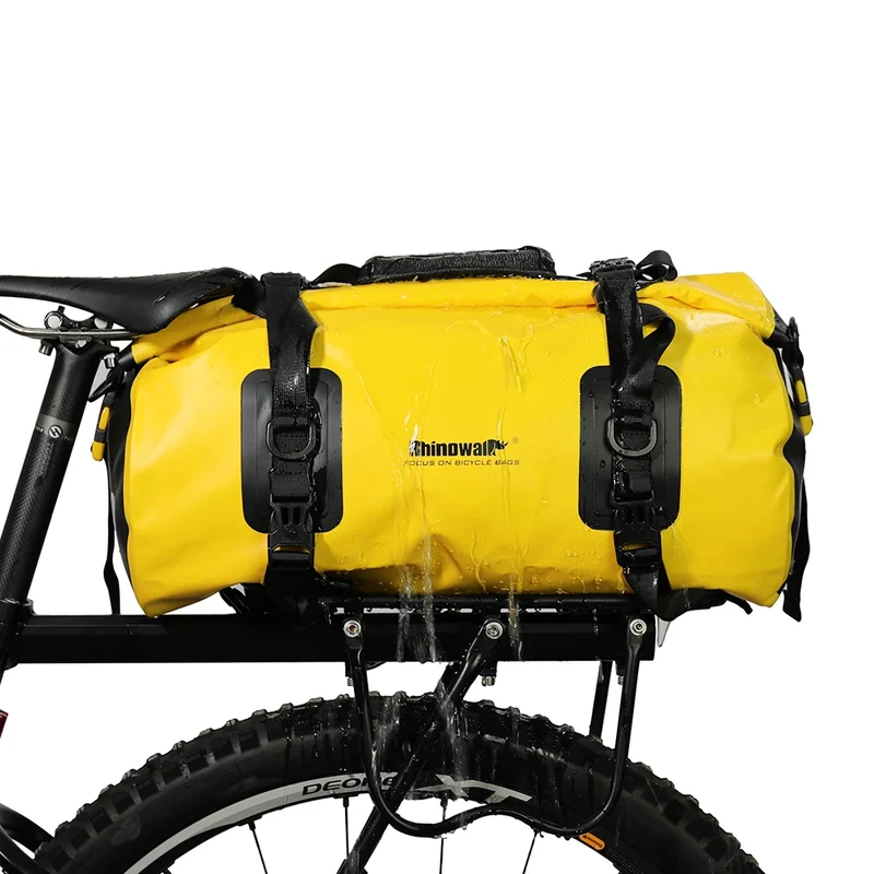 Sacoche de porte-bagage vélo étanche 20L | Randonnée