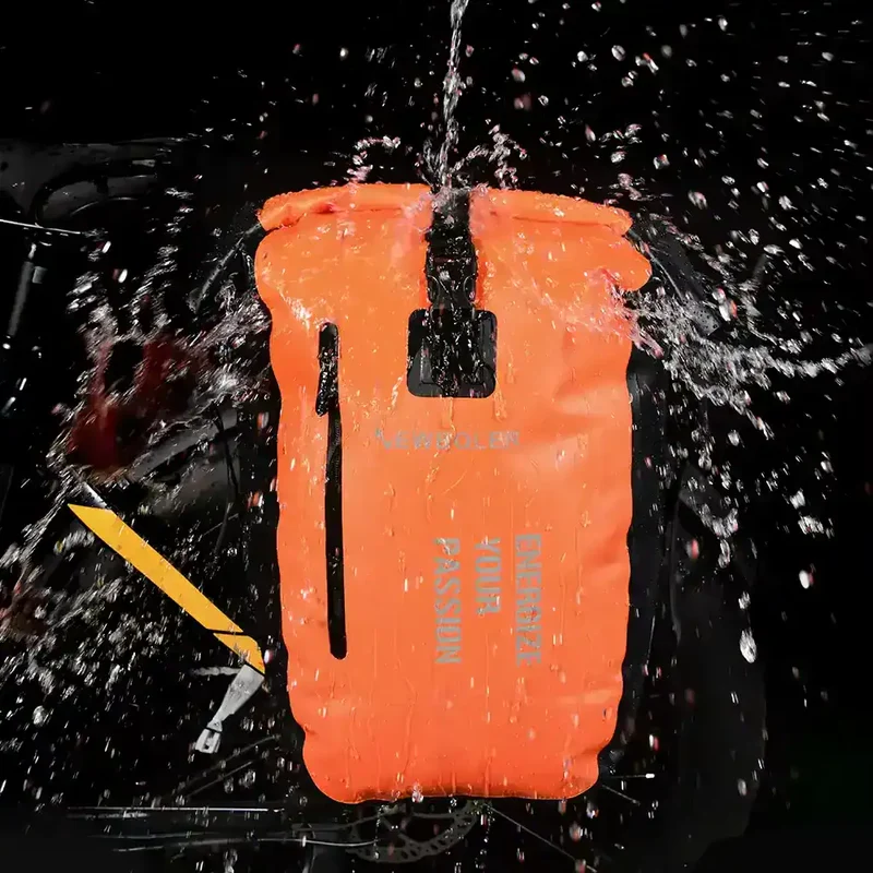 Sacoche double vélo porte-bagage imperméable 27L