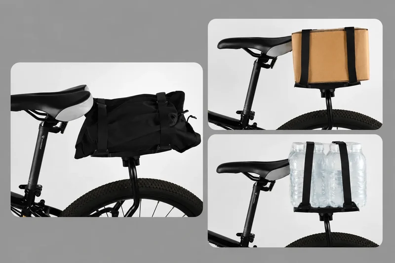 Porte-bagage vélo arrière bikepacking universel | charge 30 kg