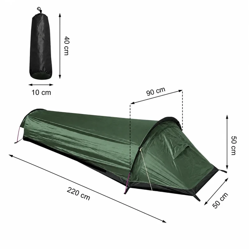 Tente vélo Bikepacking, Bivouac, Ultra légère | 830 g
