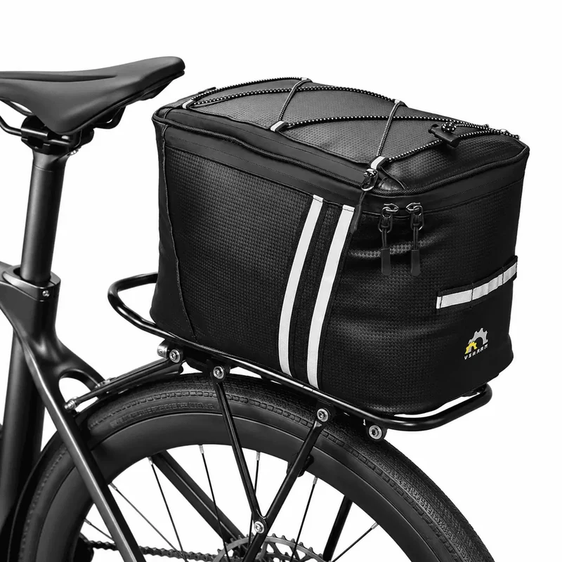 Sacoche Porte-Bagages Vélo Imperméable Isotherme 13L
