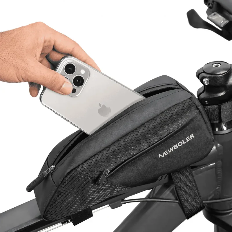 Sacoche de Cadre Vélo Imperméable 1.2L Ultraléger