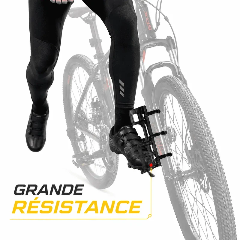 Sacoche de Fourche Vélo Bikepacking Étanche 2x5L Jaune