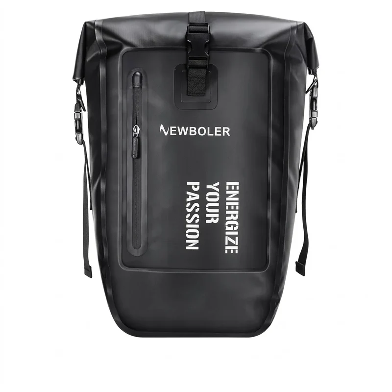 Sacoche double vélo porte-bagage imperméable 27L