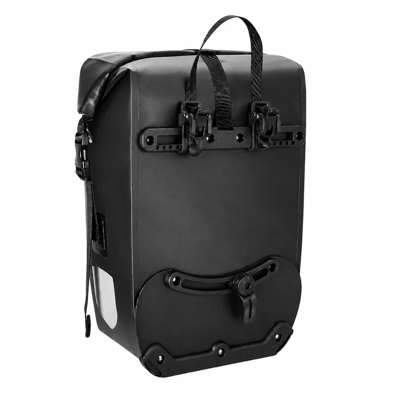 Sacoche double vélo porte-bagage imperméable 27L