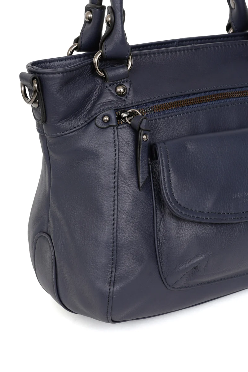 Sac porté main 2 poignées - Cuir