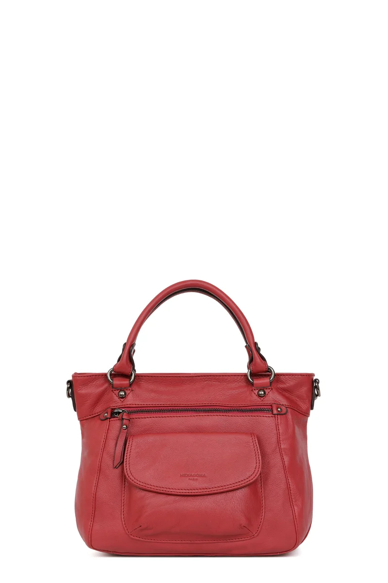 Sac porté main 2 poignées - Cuir