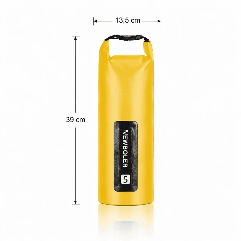 Sacoche de Fourche Vélo Bikepacking Étanche 2x5L