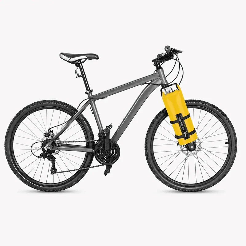 Sacoche de Fourche Vélo Bikepacking Étanche 2x5L