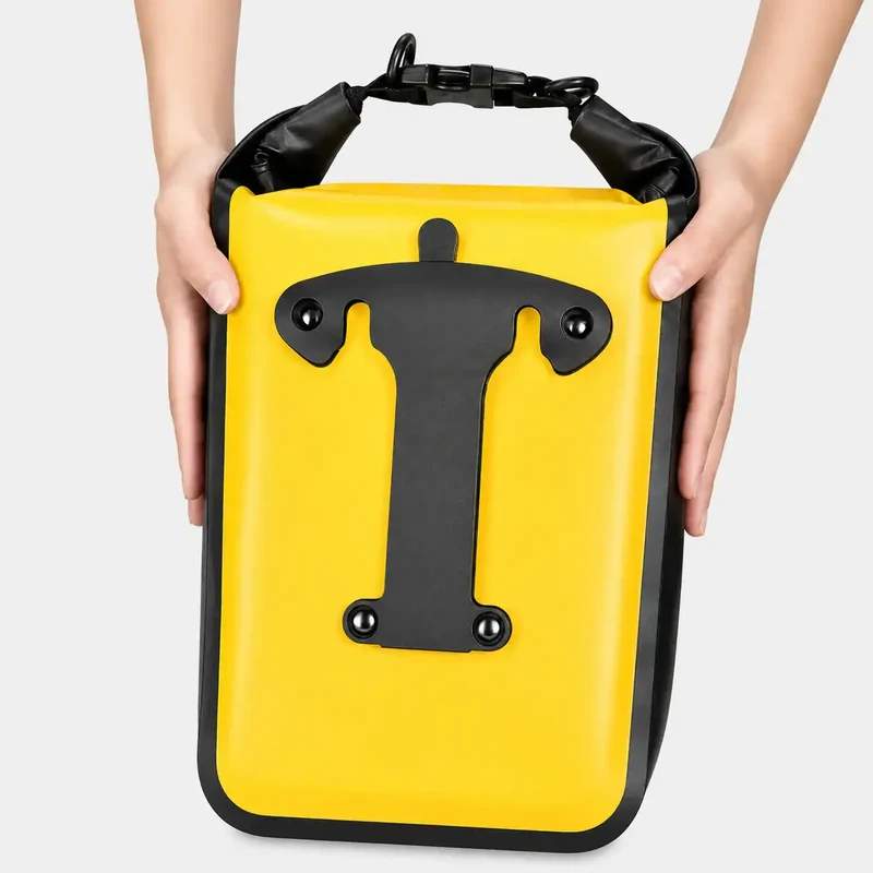 Sacoche de Fourche Bikepacking 2x10L Jaune
