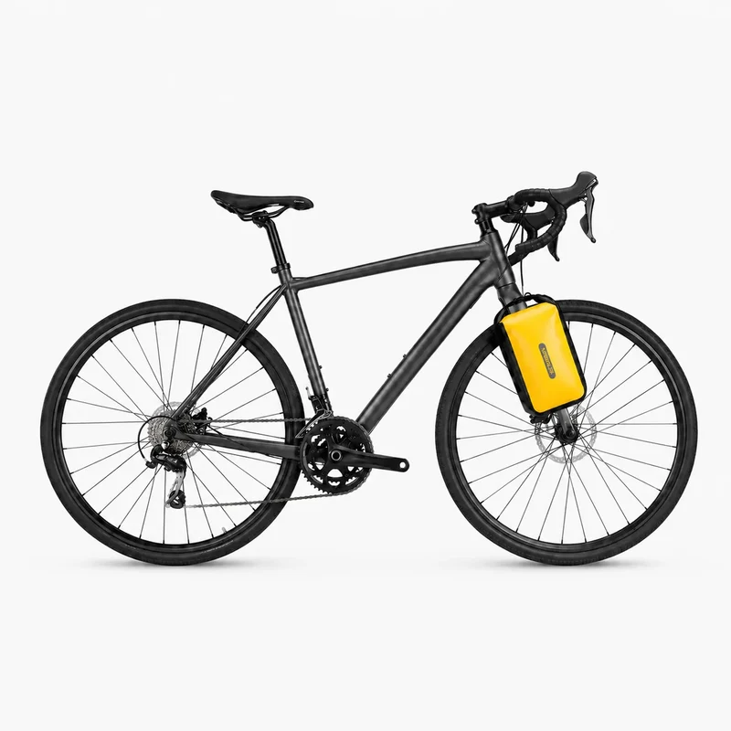 Sacoche de Fourche Bikepacking 2x10L Jaune