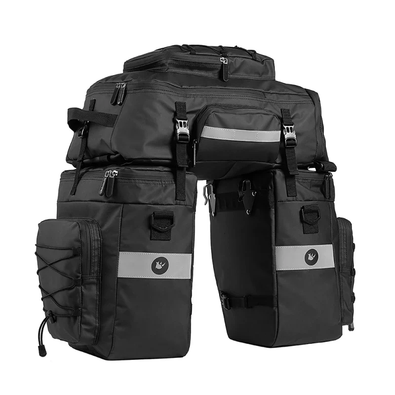 Sacoche Sac a Dos Vélo Porte-Bagages 75L