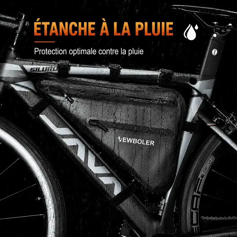 Sacoche cadre vélo triangle 4L imperméable