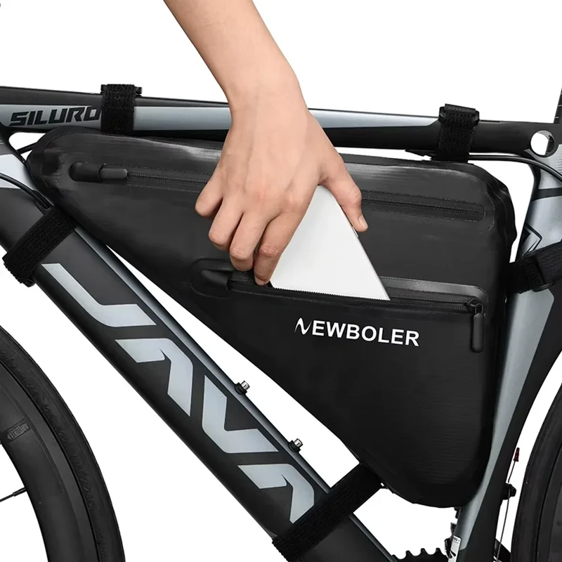Sacoche cadre vélo triangle 4L imperméable