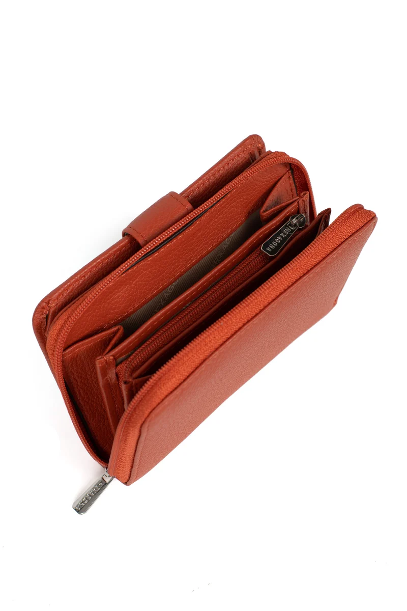 Portefeuille - 2 volets - Cuir