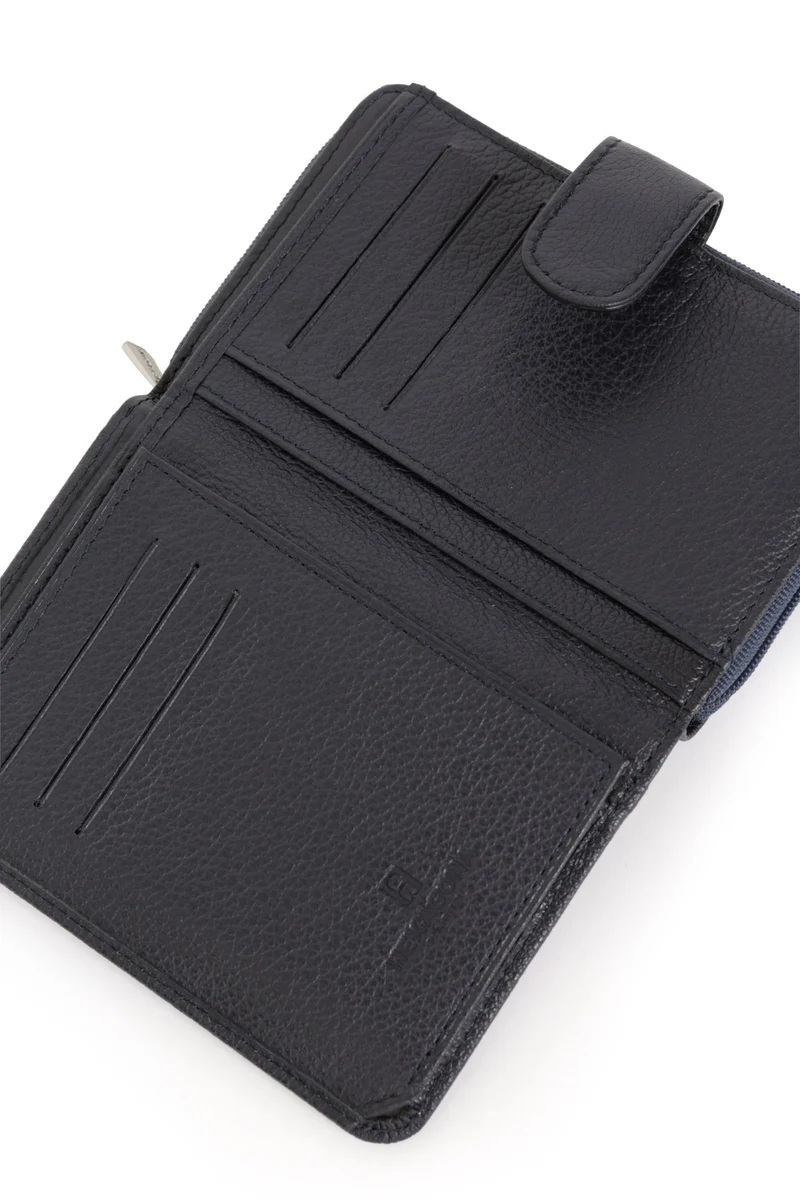 Portefeuille - 2 volets - Cuir