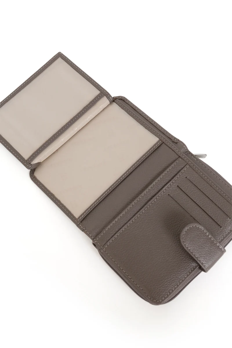 Portefeuille - 2 volets - Cuir
