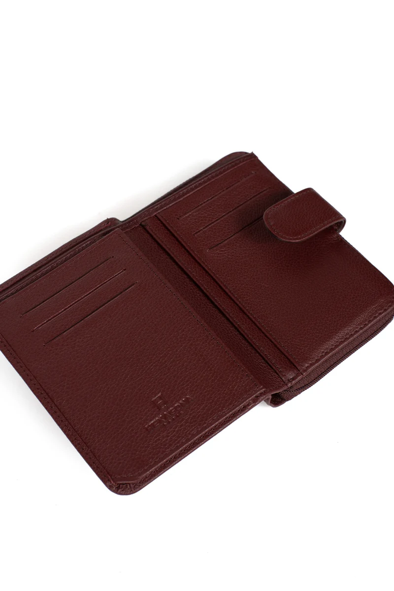 Portefeuille - 2 volets - Cuir