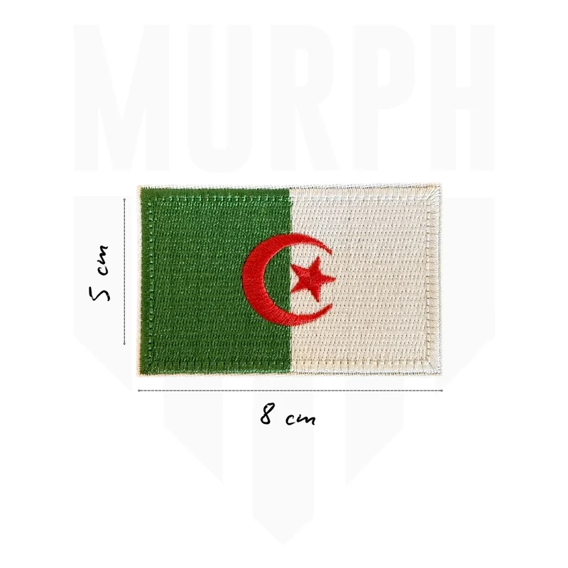 Patch Velcro - Drapeau Algérie
