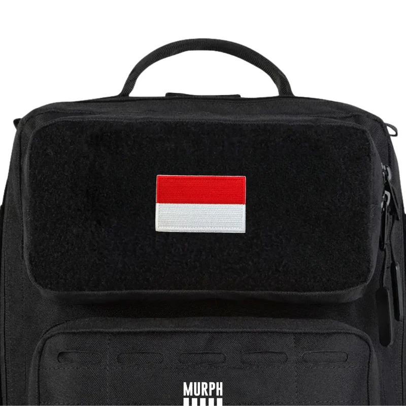 Patch Velcro - Drapeau Monaco