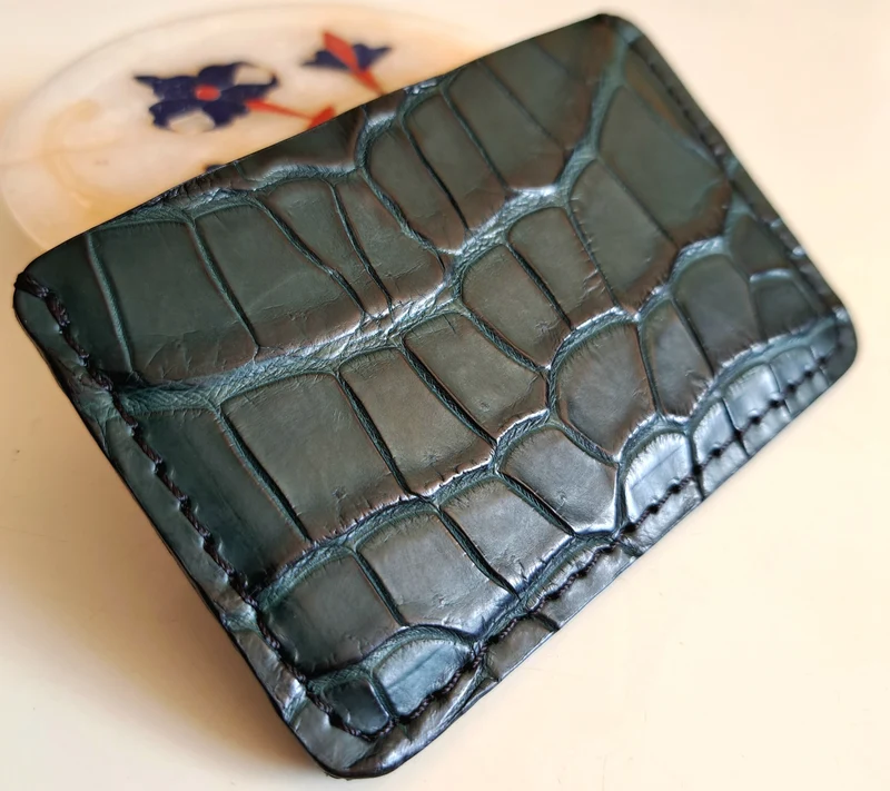 Porte-cartes Le Croco