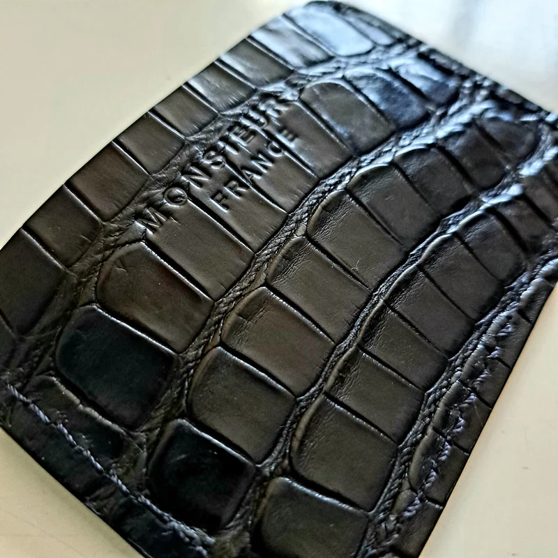 Porte-cartes Le Croco