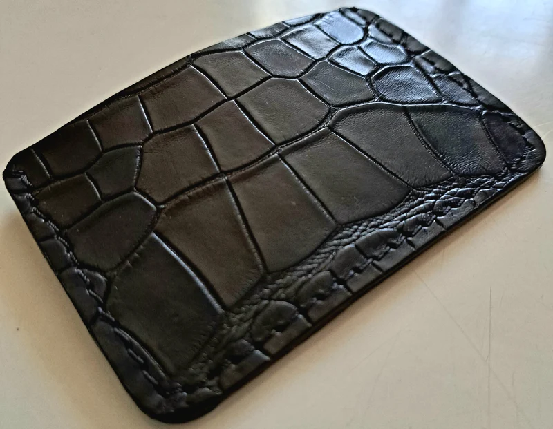Porte-cartes Le Croco