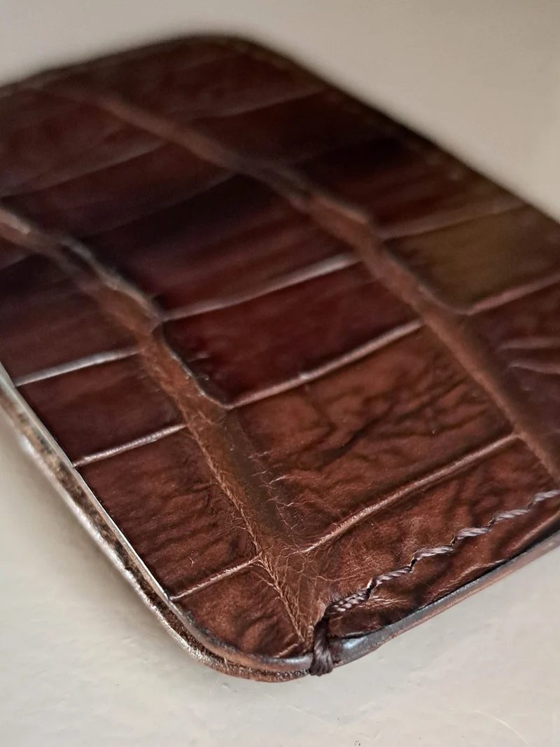Porte-cartes Le Croco
