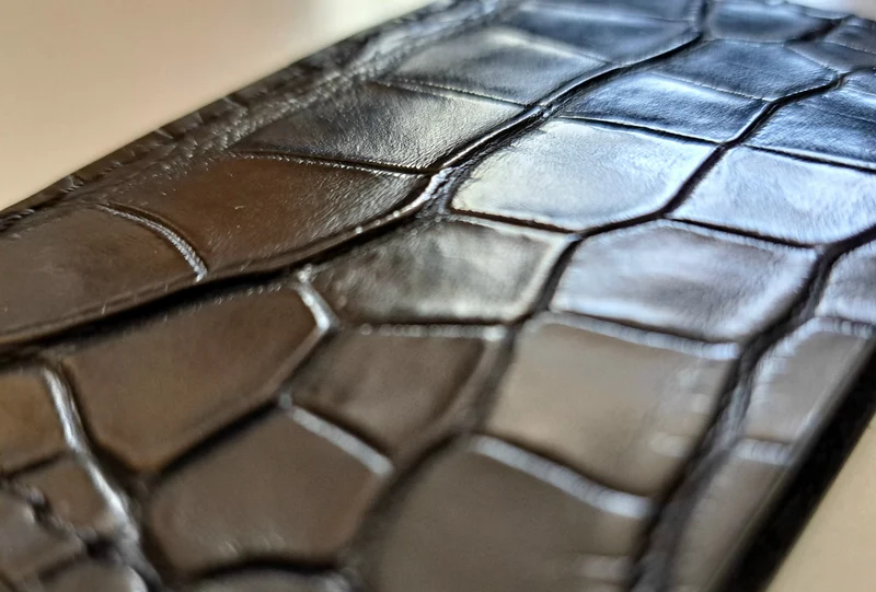 Porte-cartes Le Croco