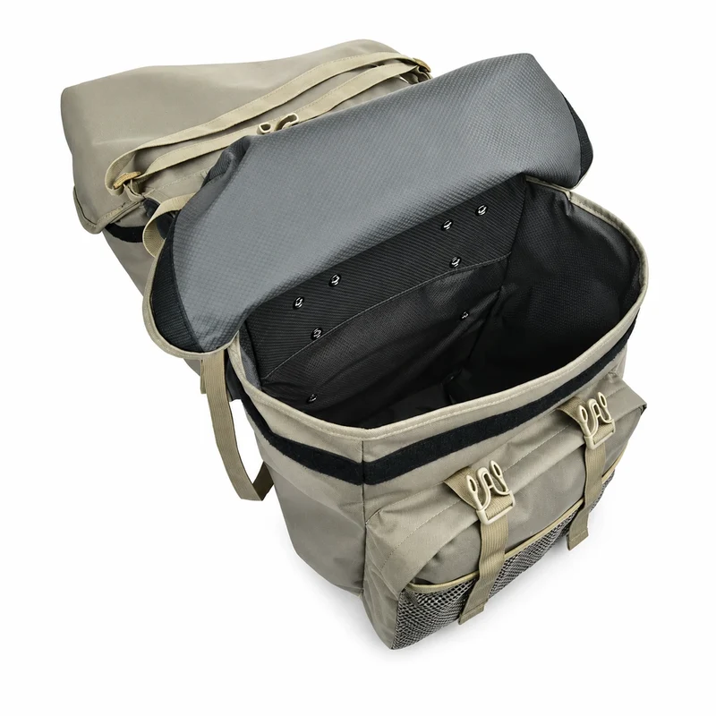 Sacoche Vélo Vintage Porte-Bagages Kaki 50L