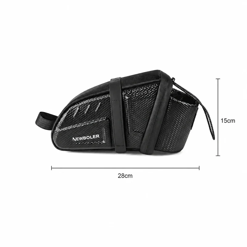 Sacoche Vélo 2 en 1 Selle & Porte-Bouteille 2,5L
