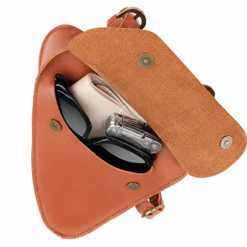 Sacoche Vélo Vintage Style Cuir