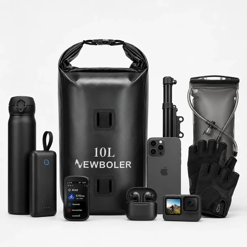 Sacoche de Fourche Vélo Étanche 2x10L