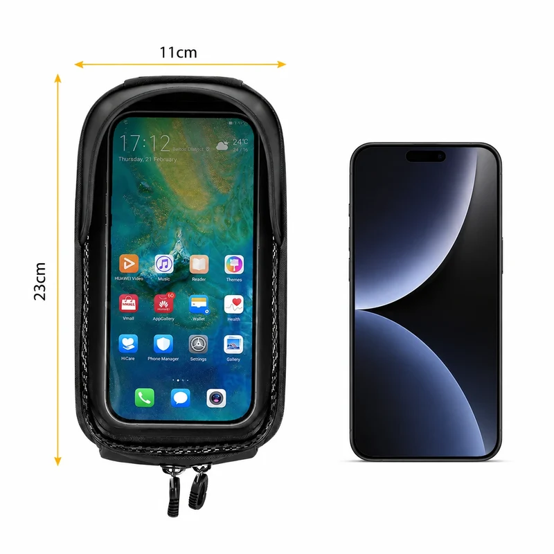 Sacoche Vélo Téléphone Étanche 2L