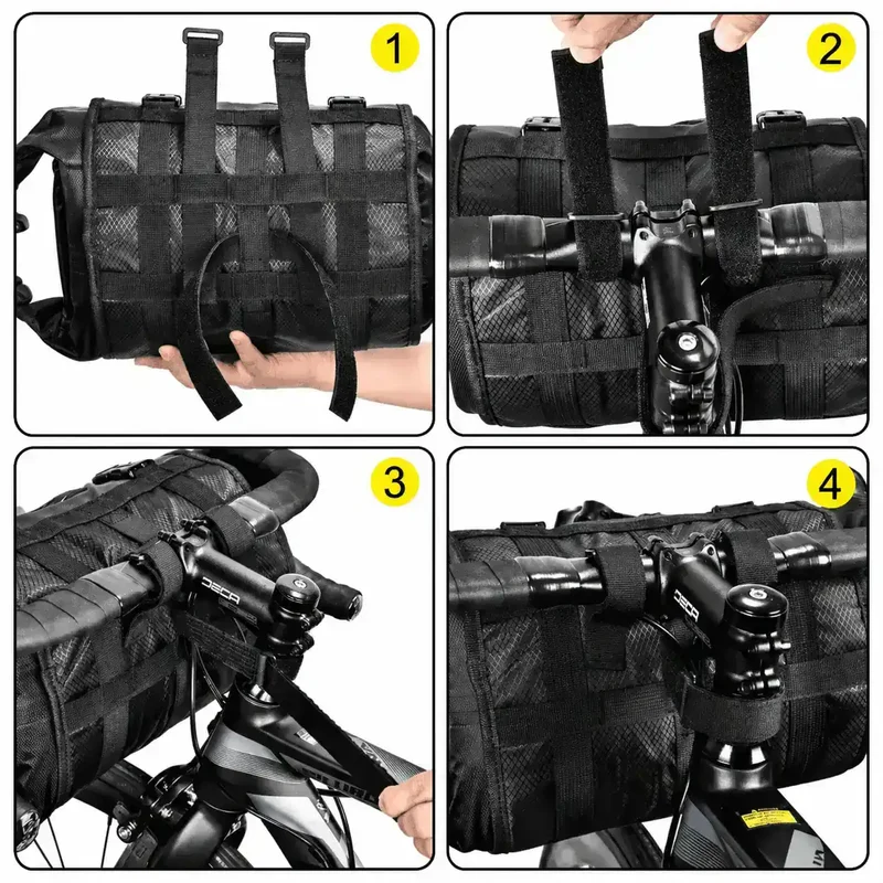 Sacoche Vélo Guidon Étanche 10L