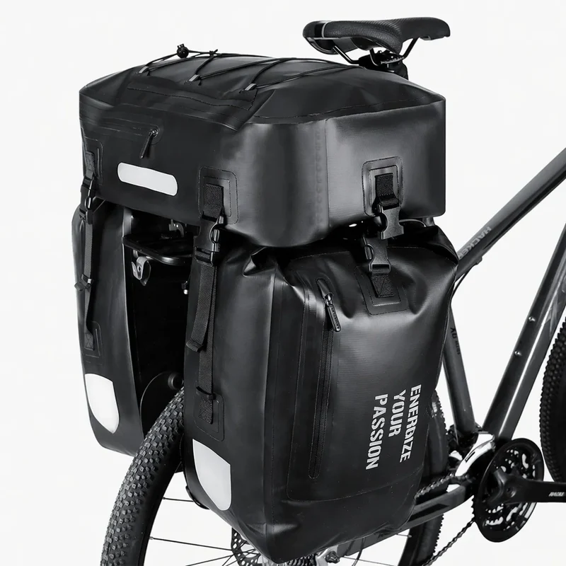 Sacoche vélo porte bagage 3 en 1