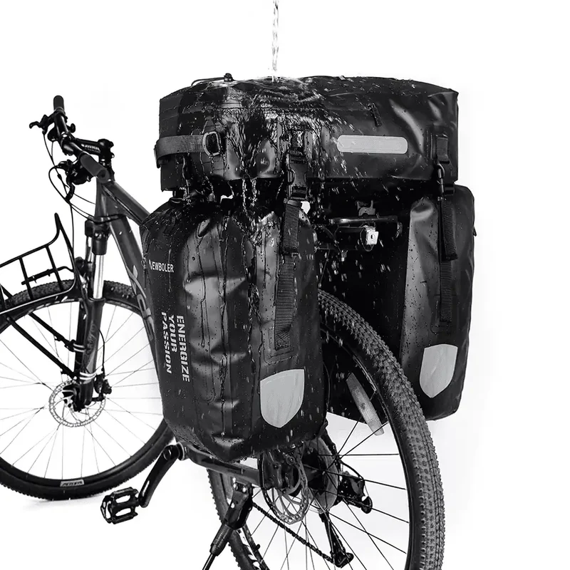 Sacoche vélo porte bagage 3 en 1