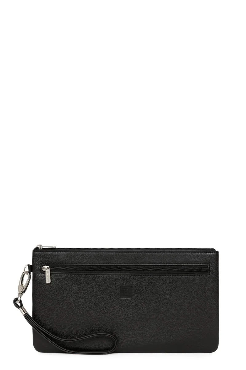 Pochette dragonne - Cuir