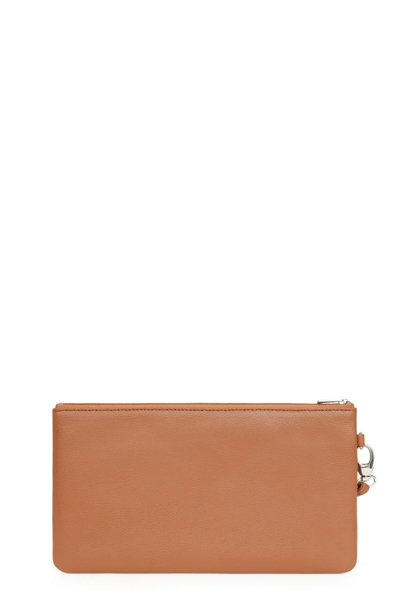 Pochette dragonne - Cuir