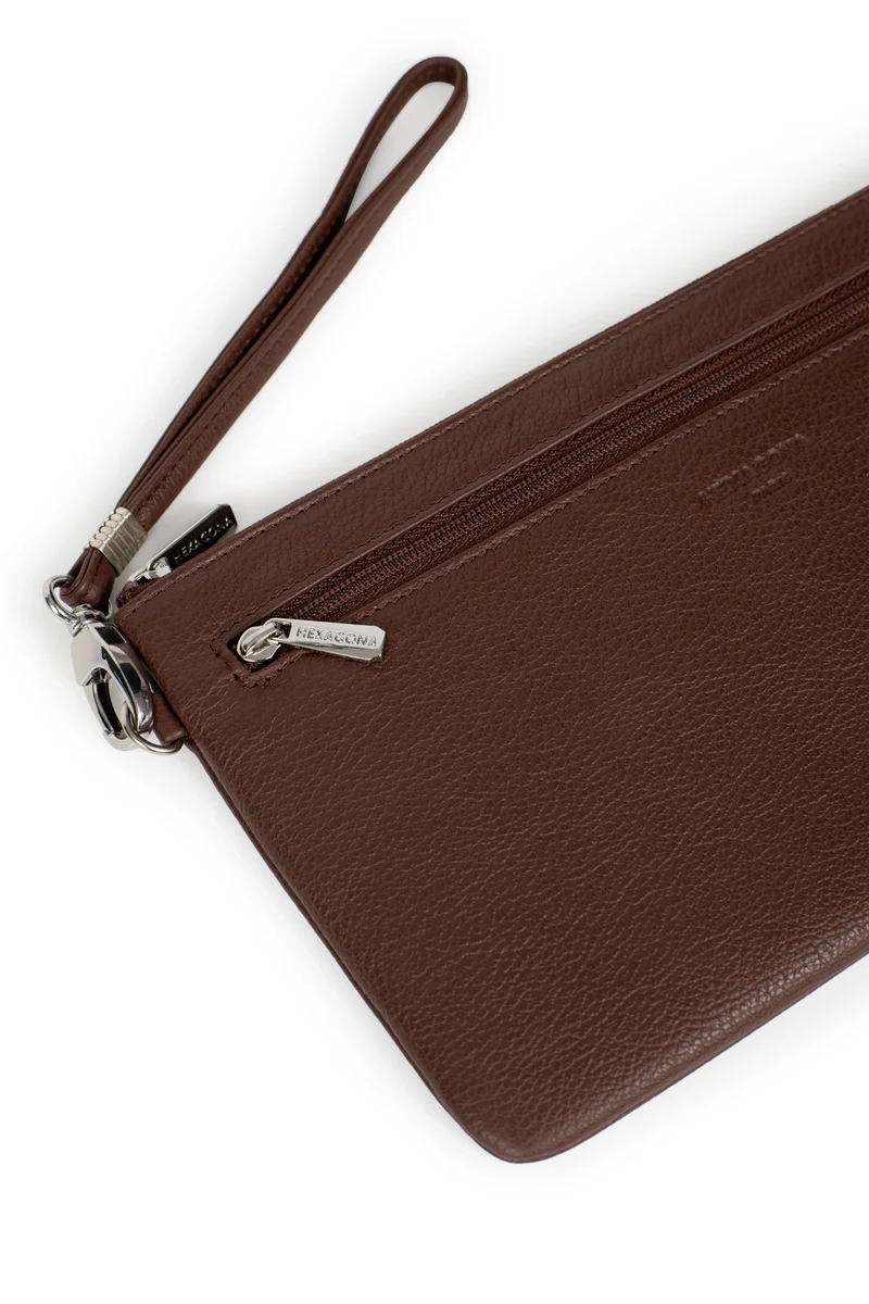 Pochette dragonne - Cuir