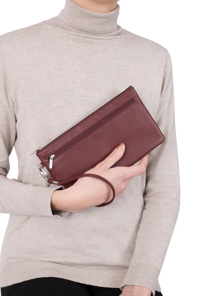 Pochette dragonne - Cuir
